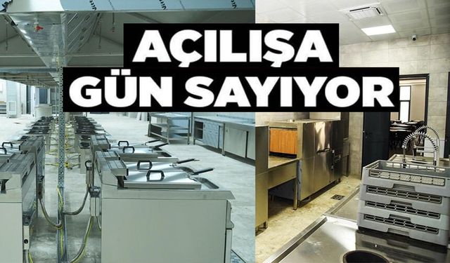 BŞEÜ'DE YENİ MERKEZİ YEMEKHANE HİZMETE AÇILMAYA HAZIRLANIYOR