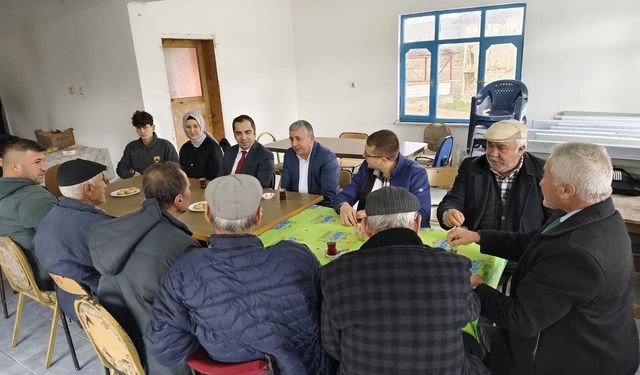 YENİPAZAR'DA VATANDAŞLARLA BİREBİR TEMAS