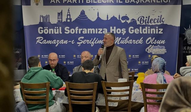 AK PARTİ BİLECİK İL YÖNETİMİ AYNI SOFRADA BULUŞTU