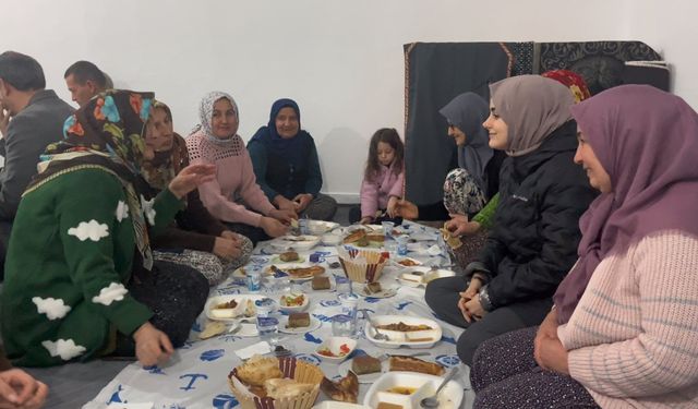 KAYMAKAM KILIÇ, YANGINDAN ETKİLENEN VATANDAŞLARLA BİR ARAYA GELDİ