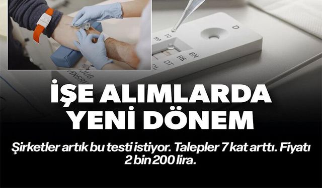 İŞE ALIMLARDA YENİ DÖNEM
