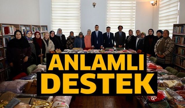 SÖĞÜTLÜ KADINLARDAN SEVGİ EVLERİNDEKİ ÇOCUKLARA ANLAMLI DESTEK