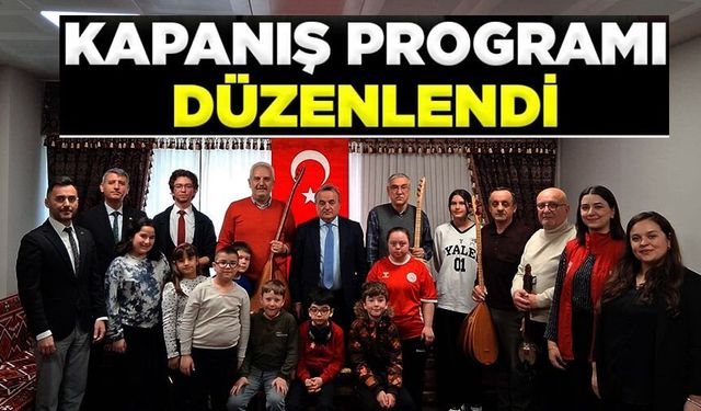 GSB KIŞ KULÜBÜ KAPANIŞ PROGRAMI DÜZENLENDİ