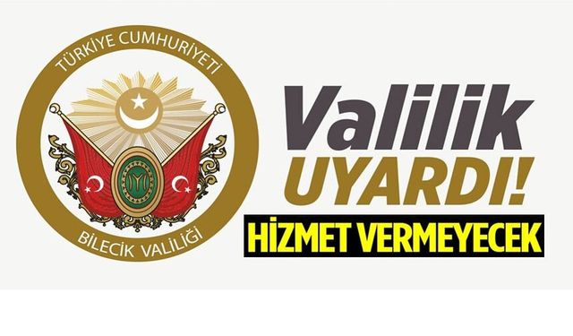 BİLECİK'TE NÜFUS MÜDÜRLÜKLERİ 13 ŞUBAT'TA HİZMET VERMEYECEK