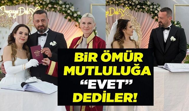 BAŞKAN SUBAŞI GENÇ ÇİFTİN NİKAHINI KIYARAK, BİR ÖMÜR BOYU MUTLULUKLAR DİLEDİ