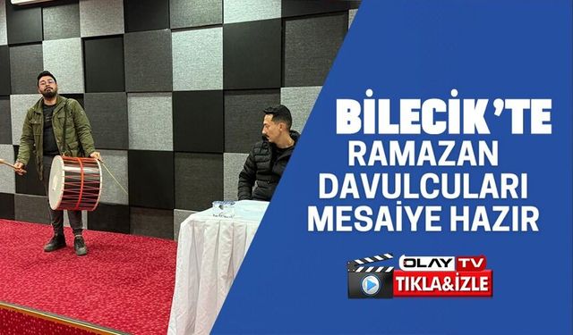 RAMAZAN DAVULCULARI İLK SAHUR İÇİN HAZIR