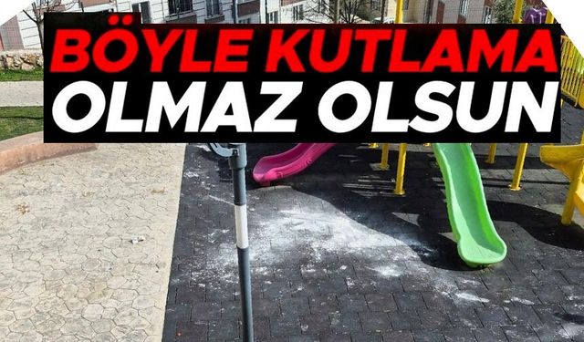 BÖYLE KUTLAMA OLMAZ OLSUN