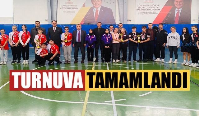 OKUL YILDIZLAR TENİS TURNUVASI TAMAMLANDI