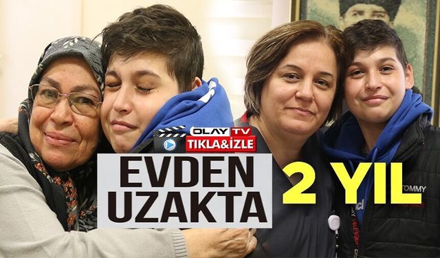EVDEN UZAK 2 YILLIK LÖSEMİ TEDAVİSİNDE TORUNUNUN YANINDAN AYRILMAYAN ANNEANNE MUTLU SONA ULAŞTI