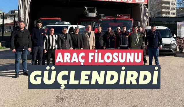 OSMANELİ BELEDİYESİ ARAÇ FİLOSUNU GÜÇLENDİRDİ