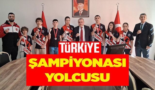 BİLECİKLİ SPORCULAR TÜRKİYE ŞAMPİYONASI YOLCUSU