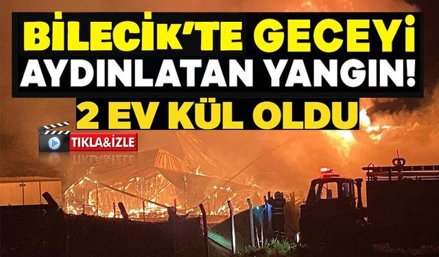 BAĞ EVİNDE ÇIKAN YANGIN DİĞER BAĞ EVİNE DE SIÇRADI