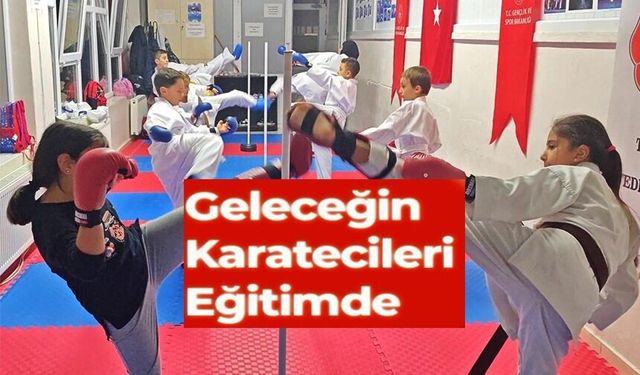 SPOR OKULLARINDA KARATE EĞİTİMLERİ SÜRÜYOR