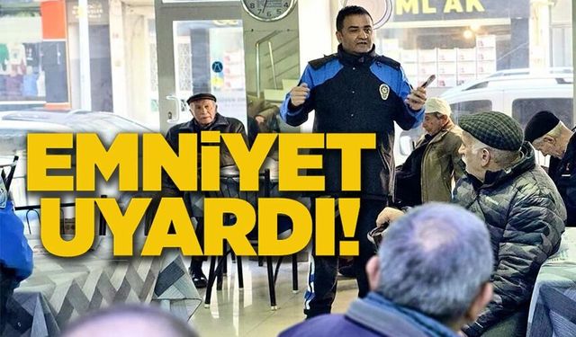 DOLANDIRICILIĞA KARŞI BİLGİLENDİRME ÇALIŞMASI