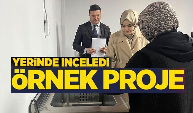 YEREL KALKINMAYA ÖRNEK PROJE İNCELENDİ