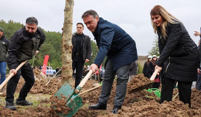 ŞEYH EDEBALİ’NİN VEFATININ 700. YIL DÖNÜMÜNDE 700 ÇINAR TOPRAKLA BULUŞTU