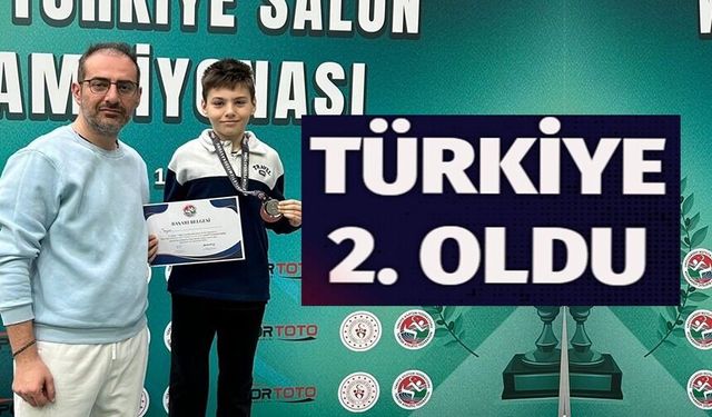 UZUN ATLAMADA TÜRKİYE 2'NCİLİĞİ BİLECİK'E GELDİ