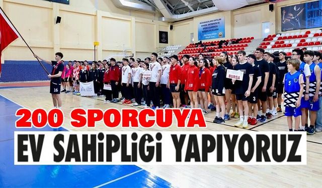 YAKLAŞIK 200 SPORCU BİLECİK'TE KORFBOL TURNUVASINDA BULUŞTU