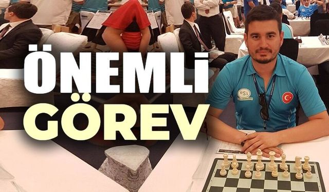 TÜRKİYE SATRANÇ FEDERASYONU'NDAN BABAOĞLU'NA ÖNEMLİ GÖREV