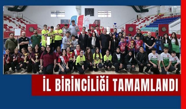 DART YILDIZLAR İL BİRİNCİLİĞİ TAMAMLANDI