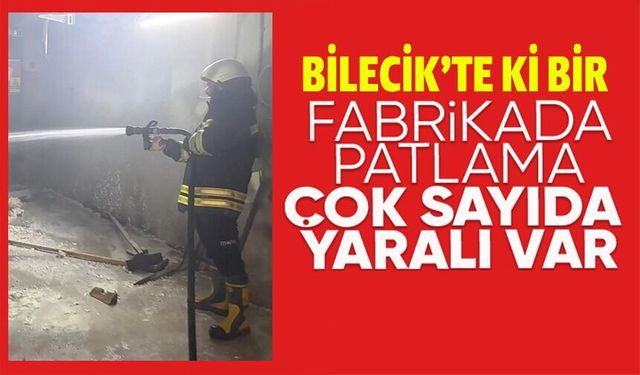FABRİKADA PATLAMA: 1’İ AĞIR 2 İŞÇİ YARALANDI