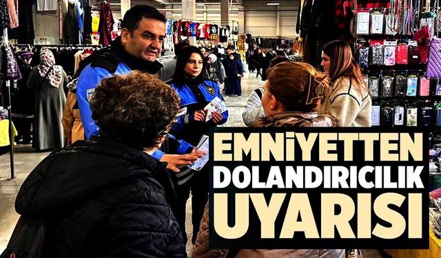BİLECİK'TE DOLANDIRICILIK UYARISI
