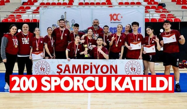 200 SPORCUNUN KATILDIĞI KORFBOL GRUP MÜSABAKALARI TAMAMLANDI