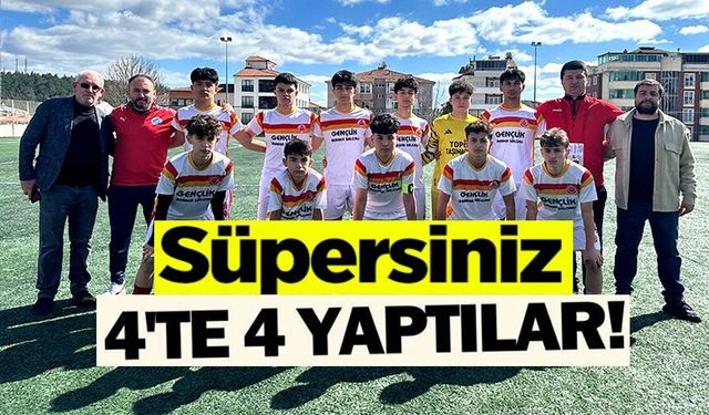 U15 GENÇLER LİGİ'NİN LİDERİ 1299 BİLECİK SPOR KULÜBÜ