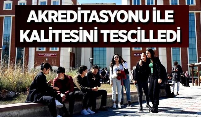 BŞEÜ'DE 2 BÖLÜM DAHA AKREDİTE OLDU