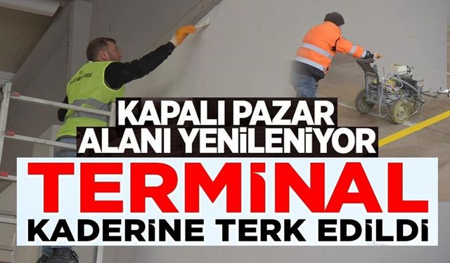 BİLECİK KAPALI PAZARI YENİLENİYOR