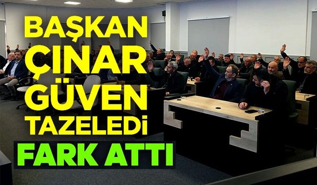 MUHTARLAR DERNEĞİ BAŞKANI İLHAMİ ÇINAR, 6'NCI KEZ GÜVEN TAZELEDİ
