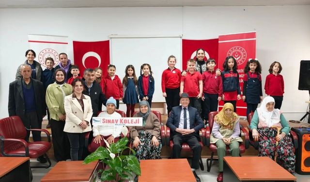 HUZUREVİ SAKİNLERİNE ANLAMLI BULUŞMA