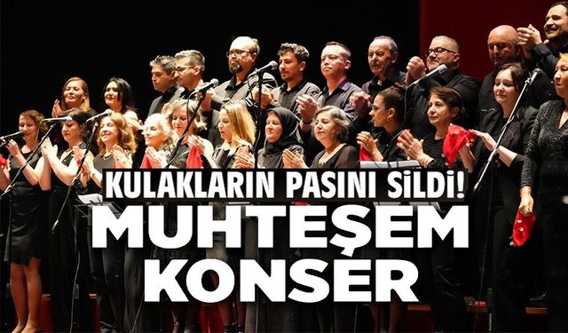 'SAZDAN SÖZE TÜRK HALK MÜZİĞİ KONSERİ'
