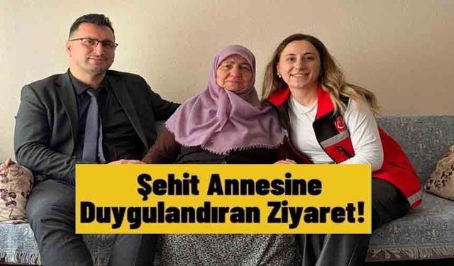 ŞEHİDİN SENE-İ DEVRİYESİNDE ANLAMLI ZİYARET