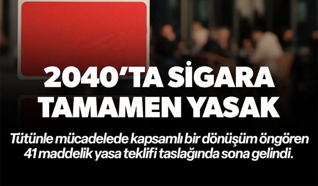 2040’TA SİGARA TAMAMEN YASAK