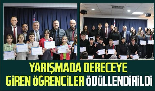 ‘MAARİFİN KALBİNDE RAMAZAN' YARIŞMASINDA DERECEYE GİRENLER ÖDÜLLENDİRİLDİ