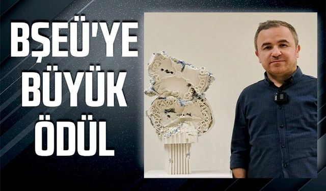 BŞEÜ'NE DEVLET RESİM VE HEYKEL YARIŞMASI'NDA BÜYÜK ÖDÜL