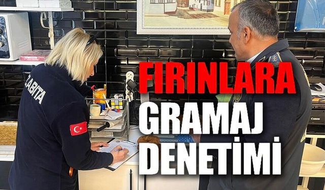 SİMİT VE POĞAÇA GRAMAJ DENETİMİ