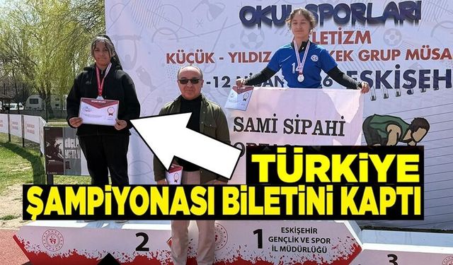 BİLECİKLİ SPORCU TÜRKİYE ŞAMPİYONASI BİLETİNİ ALDI