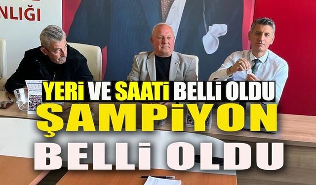 FİNAL MAÇI OSMANELİ'NDE OYNANACAK