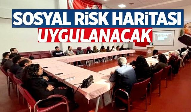 SOSYAL RİSK HARİTALARI VE AİLE REHBERİ EĞİTİMİ GERÇEKLEŞTİRİLDİ