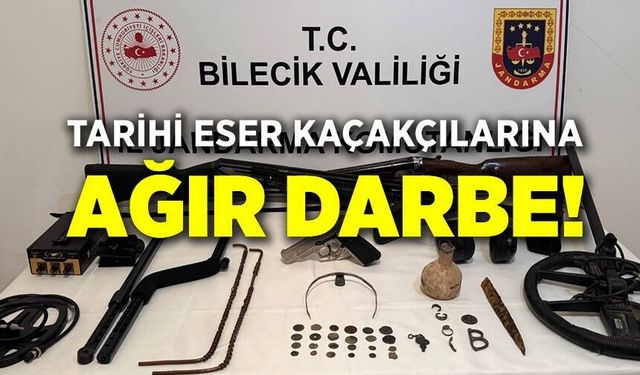 TARİHİ ESER KAÇAKÇILIĞINA DARBE