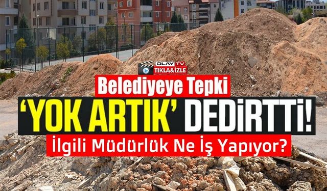 VATANDAŞLARDAN YOL KENARINA DÖKÜLEN HAFRİYATLARA TEPKİ