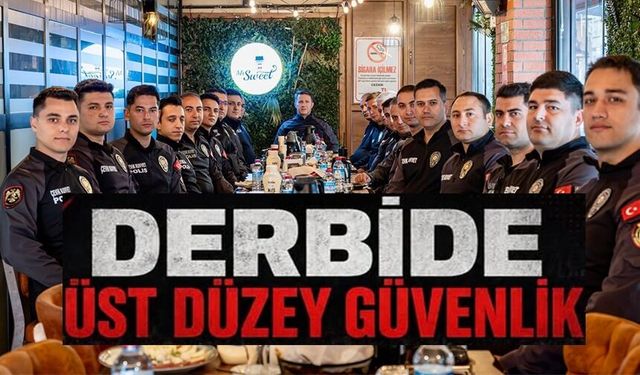 FUTBOL MÜSABAKALARI İÇİN GÜVENLİK TEDBİRLERİ DEĞERLENDİRİLDİ