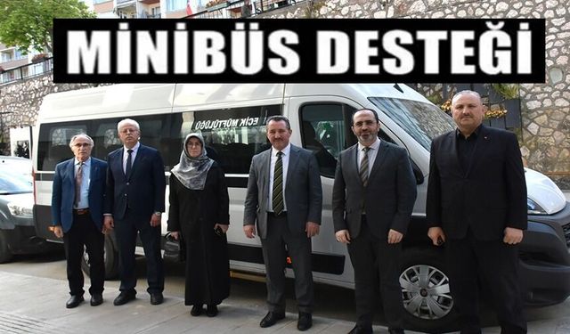 HAFIZLIK KURSLARINA MİNİBÜS DESTEĞİ