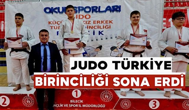 JUDO KÜÇÜKLER TÜRKİYE BİRİNCİLİĞİ TAMAMLANDI
