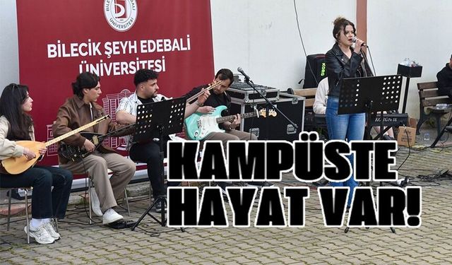 ÖĞRENCİLER KAMPÜS KONSERİYLE UNUTULMAZ ANLAR YAŞADI