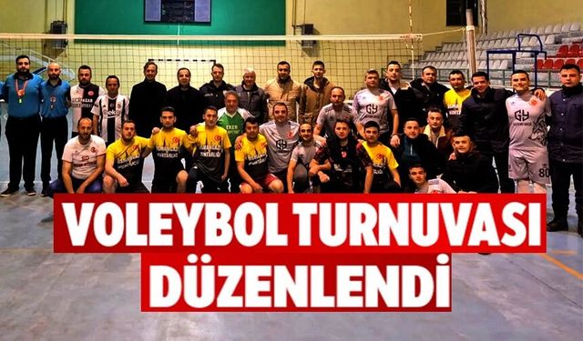 VOLEYBOL TURNUVASI DÜZENLENDİ