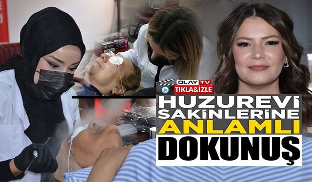 HUZUREVİ SAKİNLERİNE ANNELER GÜNÜ'NDE ANLAMLI DOKUNUŞ