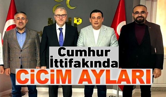 AK PARTİ'DEN MHP'YE 'HAYIRLI OLSUN' ZİYARETİ